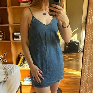 Denim Mini Dress